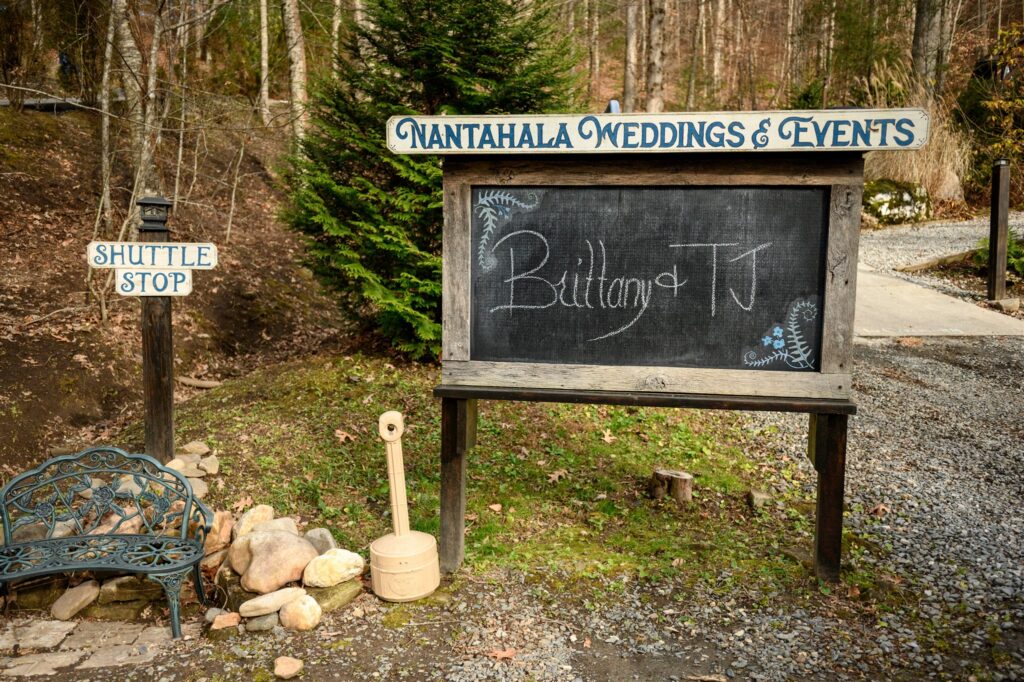 wedding welcome sign